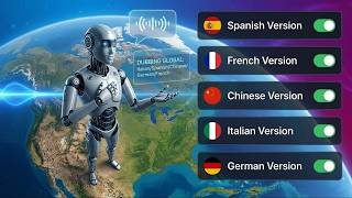 How to DUB videos with AI for FREE (10 Languages ) screenshot 2