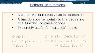 Pointers to Functions 6.13