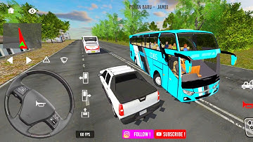 IDBS Simulator Bus Lintas Sumatera - #3 Android Gameplay | Bus Games for Android Mobile