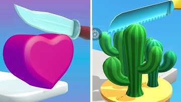 Soap Collect vs ASMR Slicing - So Relaxing Gameplay Video