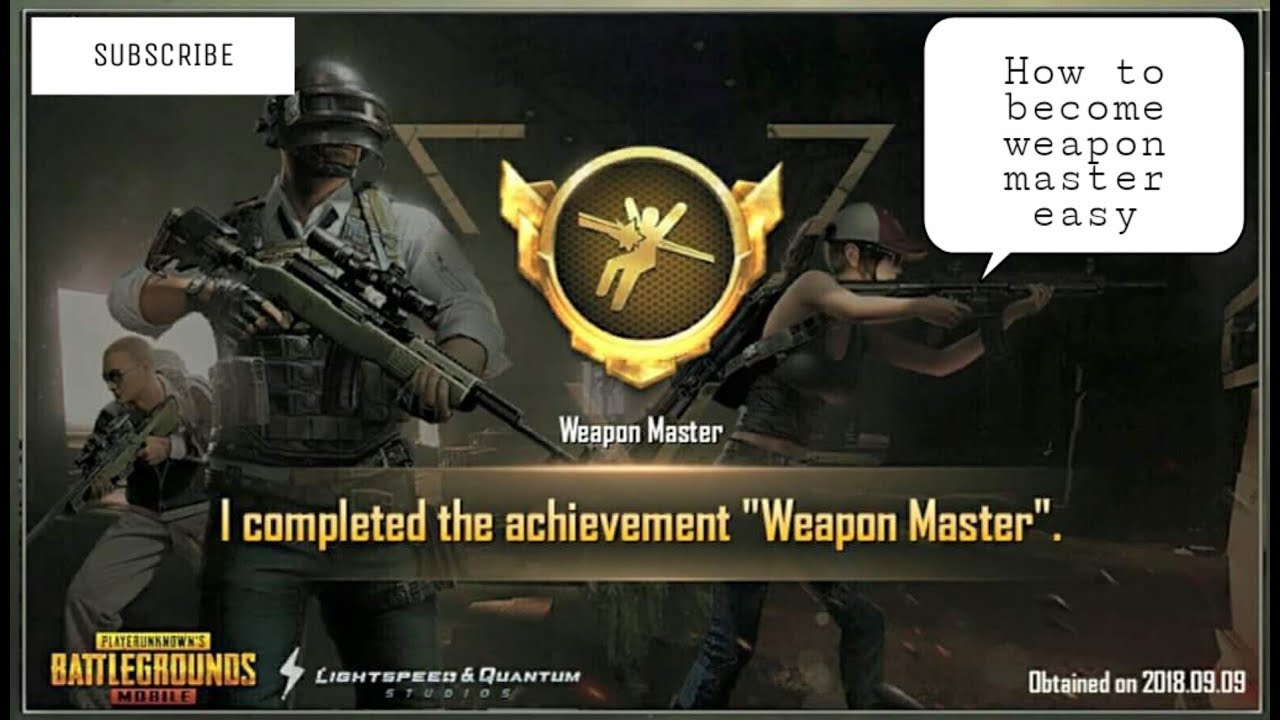 PUBG MOBILE WEAPON MASTER EASY METHOD + CHICKEN DINNER | Sanhok |