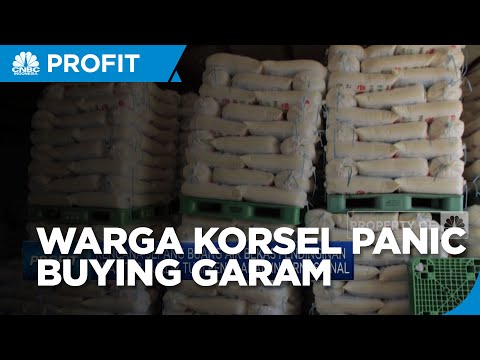 Warga Korea Panic Buying Garam Imbas Rencana Jepang