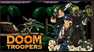 Doom Troopers Longplay l SNES (All secrets  100%  Level brutal)