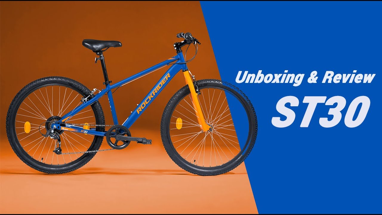 ST30 Rockrider Unboxing and Review Btwin - Decathlon