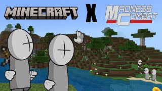 Minecraft X Madness combat!!