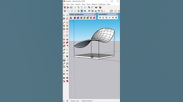 Organic Shapes With Soap Bubble Plugin In SketchUp #shorts #sketchup #sketchuptutorial #