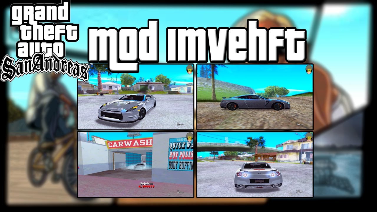 GTA SA Tutorial Narrado - Mod ImVehFt e 3K de Inscritos!!!