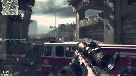MW3 Epic No Scope Hitmarker Cross Map!