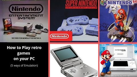 How to play retro games on your PC (Emulation tutorial)