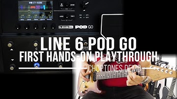 Line 6 POD Go | First Hands-On Playthrough
