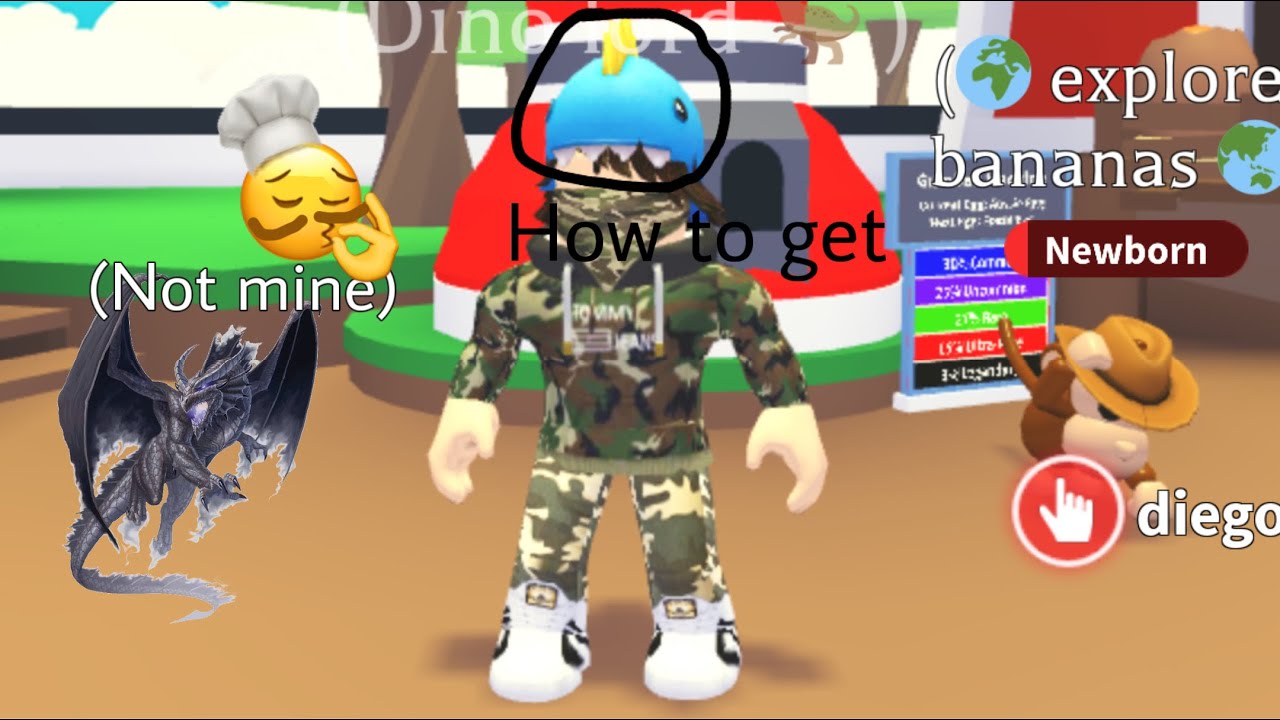 How to get the dinosaur hat in roblox YouTube
