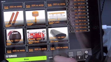 Yamaha DTX MULTI 12, IPad with Yamaha App, Tips, required connectors