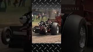 V-12 Detroit On A Modified Took It Out The Gate! 😲 #shorts #tractors #tractorpulling #tractorpull