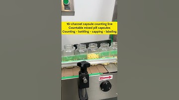 Multi-channel capsule counting machine #automaticcountingpackingmachine #automaticpacking