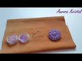 Kristal Çiçek Broş Yapımı | Crystal bead flower brooch making