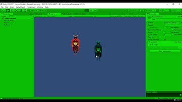 36  Blend trees via script Curso Unity y C# 2019 ( parte 36)