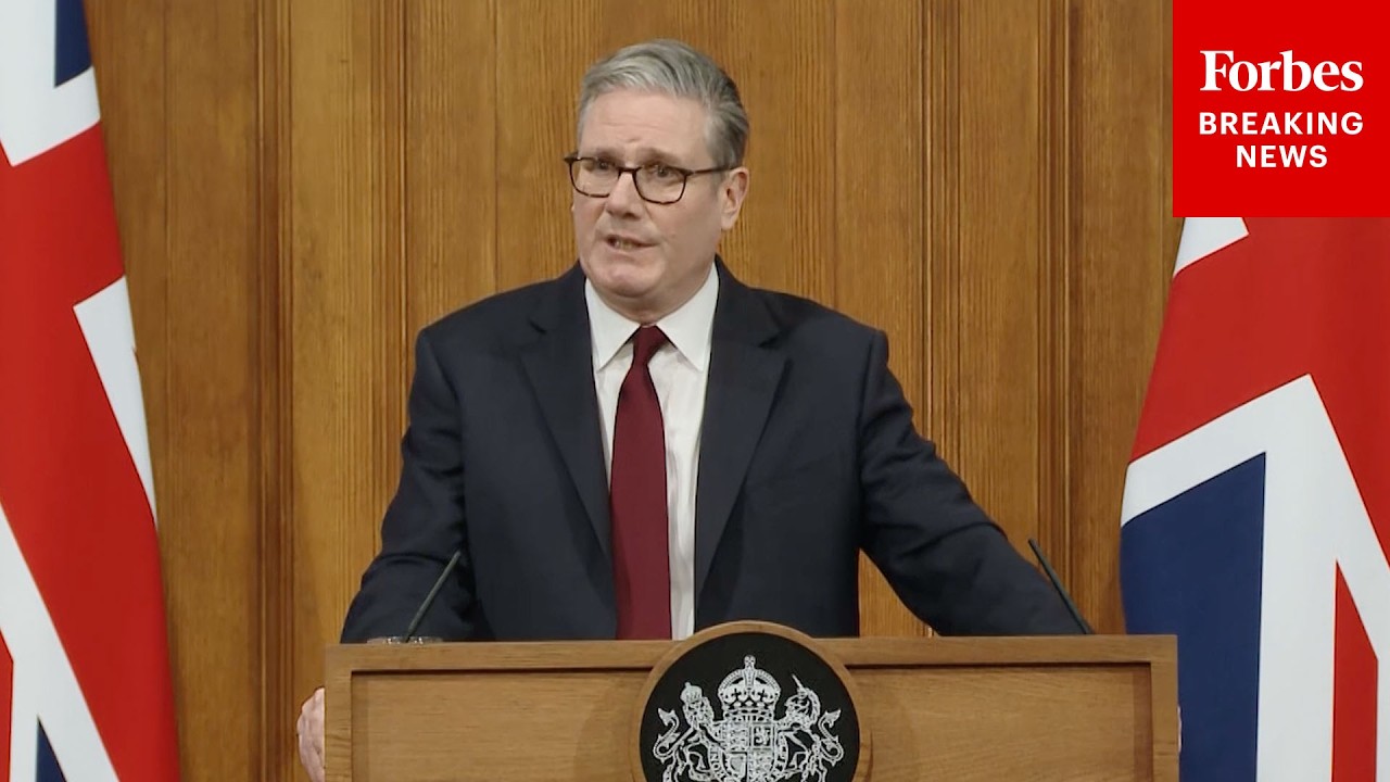 FULL: UK PM Keir Starmer Holds Press Briefing On Iran War, Strait Of Hormuz
