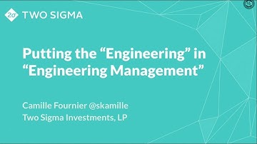 Camille Fournier - The Manager’s Path