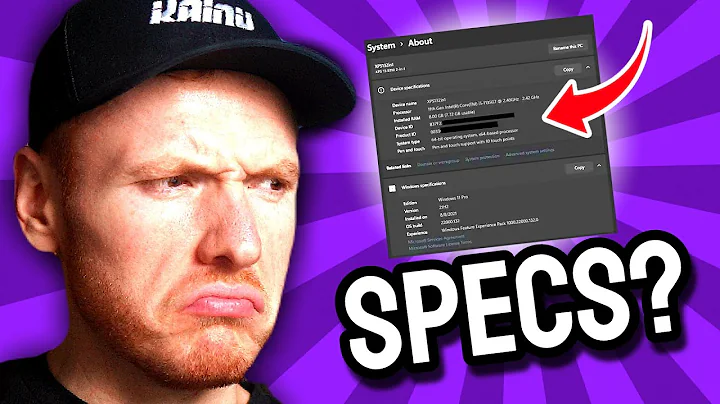 How to find Computer Specs on Windows 11