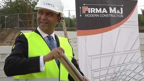 LUMEL 4.0 plant (Rishabh group company) construction official video