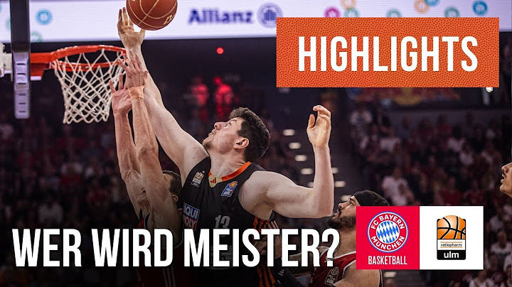 Highlights: Spiel 5 - Finals: FC Bayern München Basketball vs. Ratiopharm Ulm I Dyn Basketball