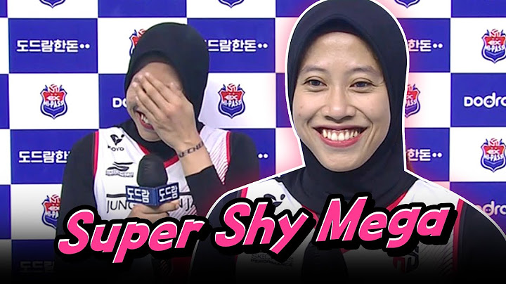 '23득점 폭발' 메가, 서브 실수 질문에는 부끄...