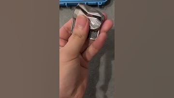 3D Stealth shape ADHD decompression Fidget Sliders,Titanium body, zirconium skateboard