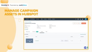 How to manage campaign assets in HubSpot