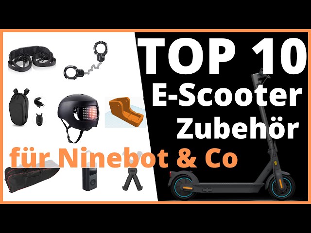 Top 10 E-Scooter Zubehör (2020): Blinker, Schloss & Lenkertasche, Gadgets  für EScooter,G30D *REVIEW* 