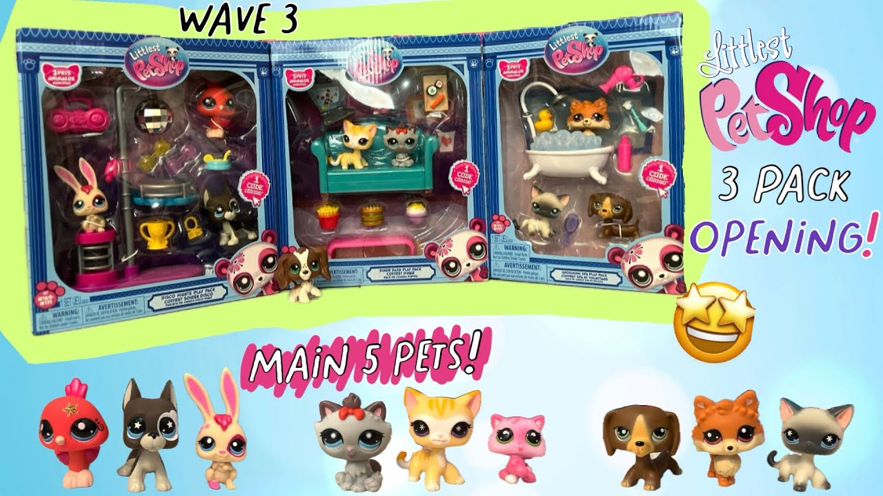 Opening Main🤩5 LPS Sets from📦Amazon! NEW Molds & Accessories w/ Review! 