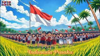 🇮🇩🎶✨ Indonesia Pusaka – Lagu Anak Indonesia | Lagu Wajib Nasional | LaguLaguAnakKecil 🌈😊
