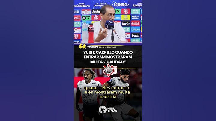 RAMÓN DÍAZ RELOGIA YURI ALBERTO E ANDRÉ CARRILLO
