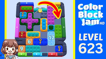 Color Block Jam Level 623 Solution Walkthrough