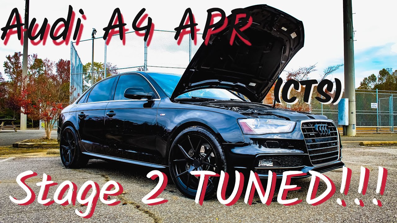 Audi A4 2.0 Getting APR Stage 2 Tune! (CTS Turbo) - YouTube