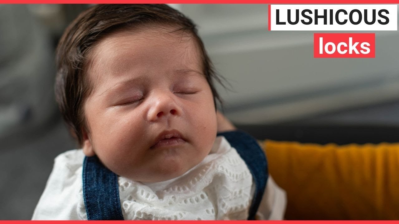 headlines hair Baby born with marvellous head of thick black hair | SWNS TV