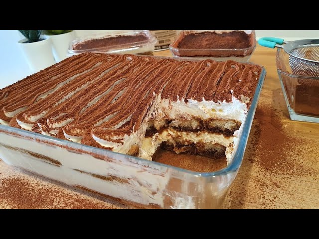 Como hacer un tiramisú riquísimo ? Receta fácil !!! - YouTube