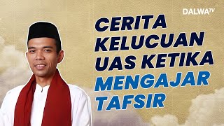 SEMUA SANTRI TERTAWA, CERITA LUCU UAS MENGAJAR TAFSIR