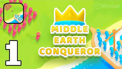 MIDDLE EARTH CONQUEROR - Gameplay Walkthrough Part 1 !! Army Commander Tutorial (Android,iOS)