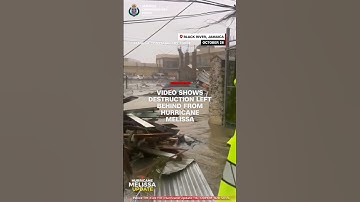 Video shows destruction left behind from Hurricane Melissa
