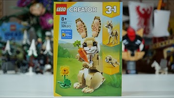 LEGO Creator 31162 Cute Bunny - LEGO Speed Build Review
