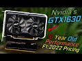 Nvidia&#39;s GTX1630...Offers you 10 Year Old Gaming Performance?