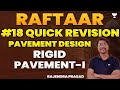 19 highway quick revision  pavement design  rigid pavementi  raftaar batch  rajendra prasad