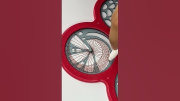 Extreme Precision - The Perfect Spirograph Art! #art #asmr #spirograph #shorts #2025 #usa #subscribe