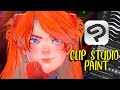 APRENDE Cómo dibujar en CLIP STUDIO PAINT | Asuka Evangelion