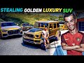 Stealing golden luxury suv with cristiano ronaldo in gta 5