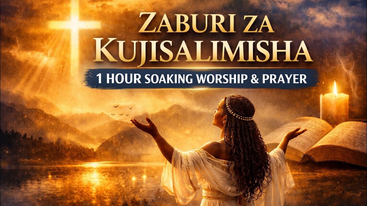 Zaburi za Kujisalimisha| 1 Hour Deep Soaking Worship in Kiswahili | Prayer & Peace in God's Presence
