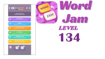 Word Jam Level 134 Walkthrough | Step-by-Step Guide 🧠 | Go Answer