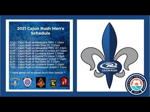 Cajun Rush Men's vs Red River FC
