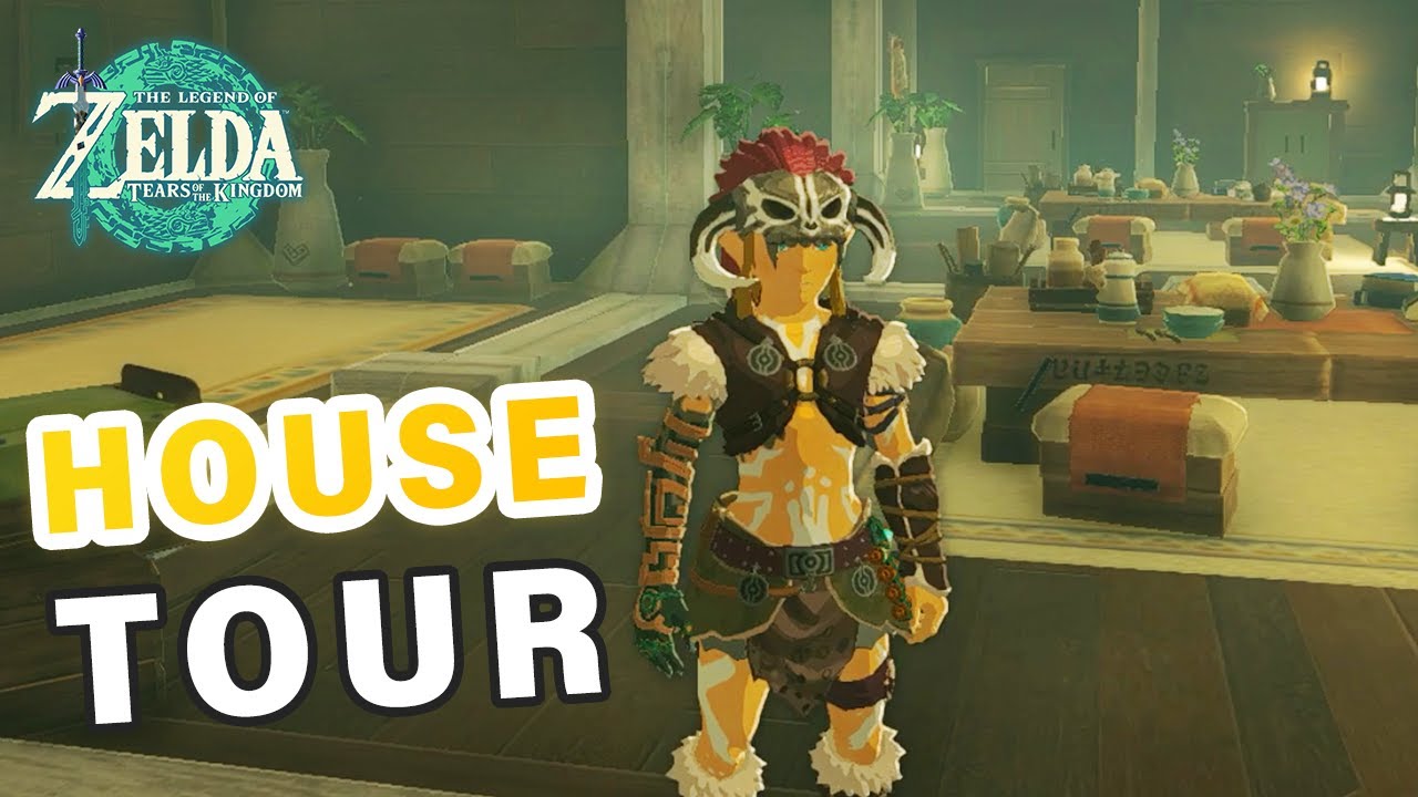Link's New House Tour ► Zelda: Tears of the Kingdom