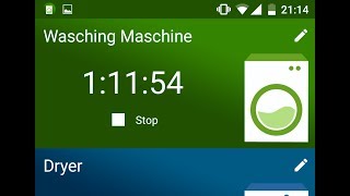 Laundry Stop Watch - Android / iOS App screenshot 1